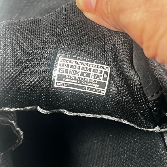 KEEN All-Terrain Explore Waterproof Hiking Shoe Sneaker Konnectfit Mens 10.5 BLK - Picture 2 of 16